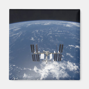 Die internationale Weltraumstation 14 Magnet