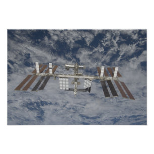 Die internationale Weltraumstation 15 Fotodruck