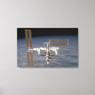 Die internationale Weltraumstation 16 Leinwanddruck