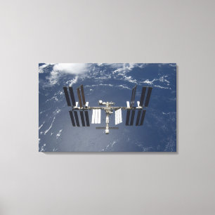 Die internationale Weltraumstation 16 Leinwanddruck