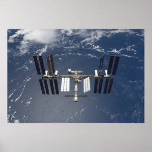 Die internationale Weltraumstation 16 Poster