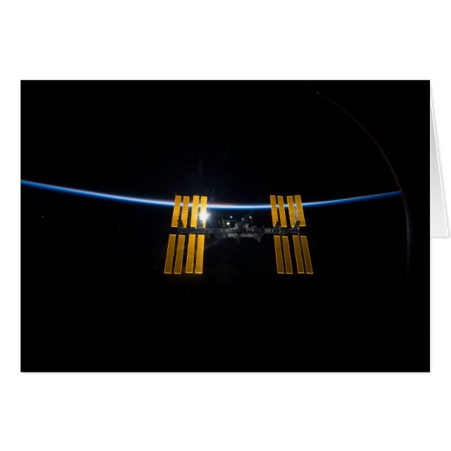 Die internationale Weltraumstation 2009 (Vorderseite (Horizontal))