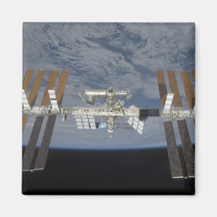 Die internationale Weltraumstation 3 Magnet