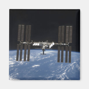 Die internationale Weltraumstation 9 Magnet