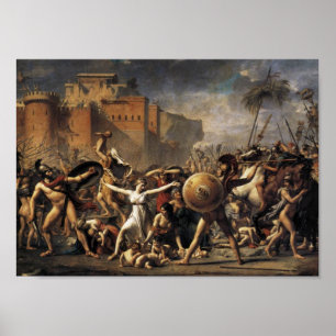 Die Intervention der Sabine Women (1799) Poster