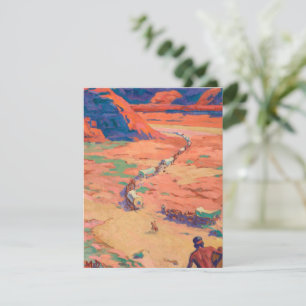 Die Intruder von Maynard Dixon Mitteilungskarte