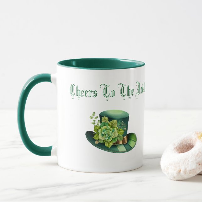 Die Iren bejubeln Tasse (Mit Donut)