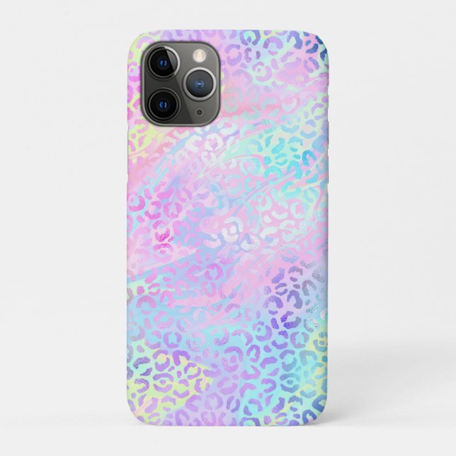 Die Iridescent Leopard Serie Design 10 Case-Mate iPhone Hülle (Rückseite)