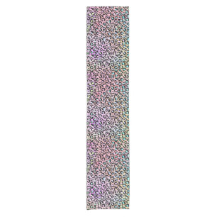 Die Iridescent Leopard Serie Design 6 Kurzer Tischläufer
