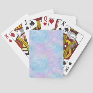 Die irideszente Leopardenserie Design 9 Spielkarten