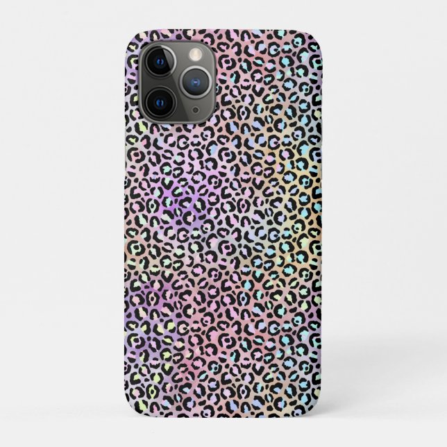 Die iridierende Leopard-Serie Design 6 Case-Mate iPhone Hülle (Rückseite)