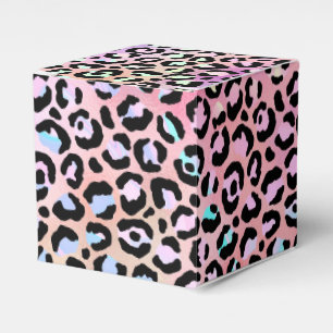 Die iridierende Leopard-Serie Design 6 Geschenkschachtel