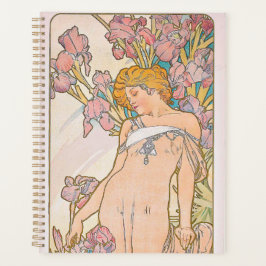 Die Iris (1897) von Alphonse Mucha  Planer