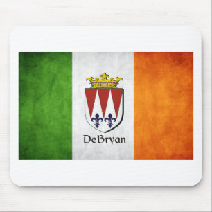Die irische Flagge DeBryan Mousepad