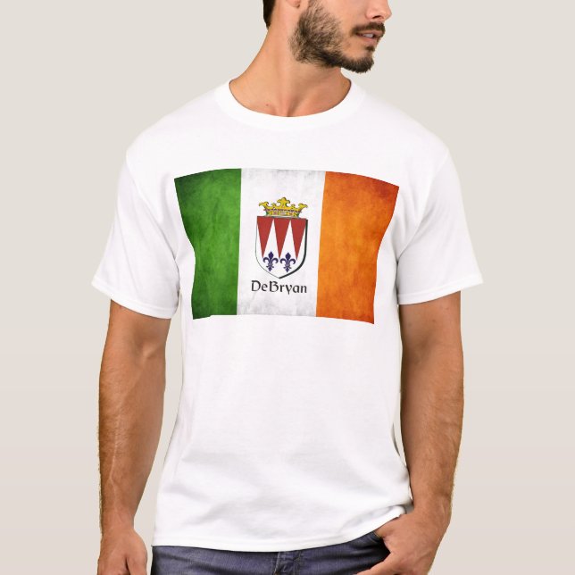 Die irische Flagge DeBryan T-Shirt (Vorderseite)