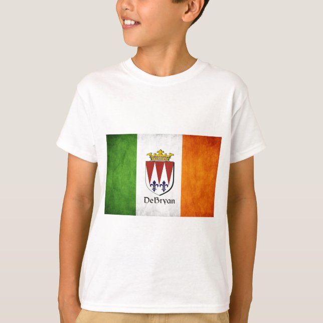 Die irische Flagge DeBryan T-Shirt (Vorderseite)
