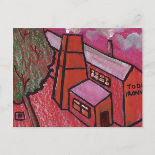 DIE IRONWORKS POSTKARTE (Vorderseite)