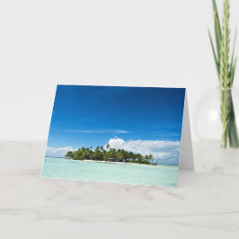 Die Island-Grußkarte horizontal Karte