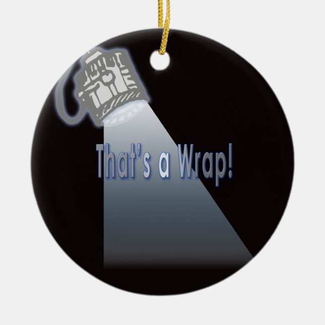 Die ist eine Verpackung! Keramikornament (Vorne)