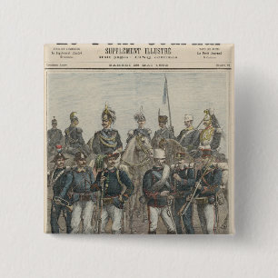 Die italienische Armee Button