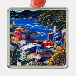 Die italienische Dorf-Verzierung Ornament Aus Metall
