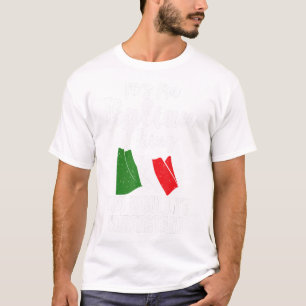 Die italienische Flagge ist ein italienisches Ding T-Shirt