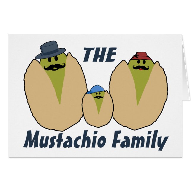 Die italienische Mustachio-Familie (Vorderseite (Horizontal))