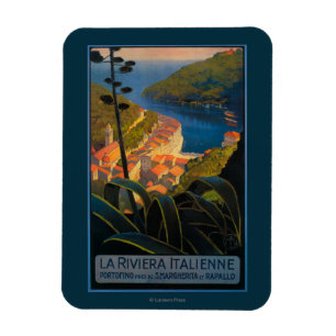 Die Italienische Riviera Magnet