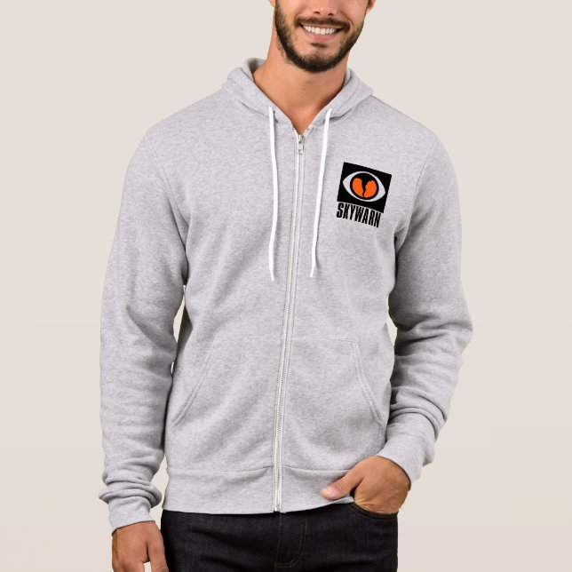 Die Jacke SKYWARN Männer Hoodie (Vorderseite)