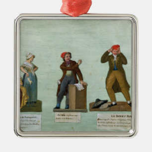 Die Jacobin Stricker Ornament Aus Metall