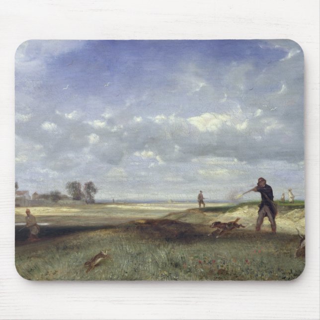 Die Jagd, 1847 Mousepad (Vorne)