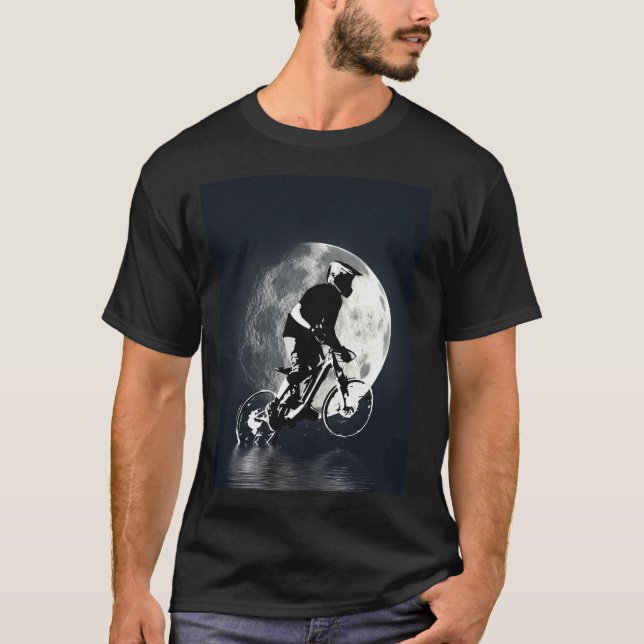 Die Jagd auf den Mond - Mountainbiker T-Shirt (Vorderseite)