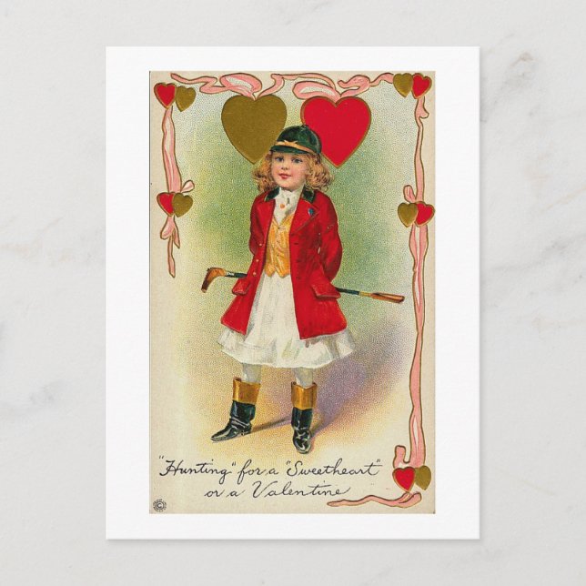 Die Jagd auf einen Schweden Postkarte (Vorderseite)