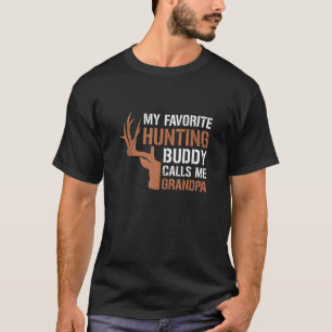 Die Jagd Buddy nennt mich Großvater Funny Hunter G T-Shirt