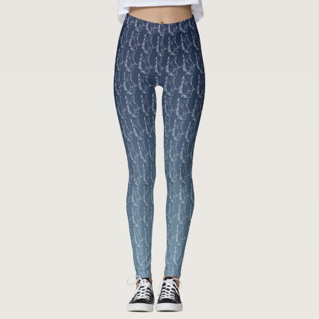 Die Jagd-HundeLeggings der Leggings (Vorderseite)