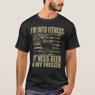 Die Jagd, ich bin in Fitness Fit'ness Deer in mein T-Shirt