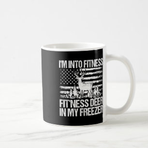 Die Jagd, ich bin in Fitness Fitness Hirsch in mei Kaffeetasse