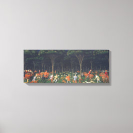 Die Jagd im Wald (von Paolo Uccello) Leinwanddruck