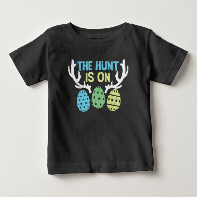 Die Jagd ist an Niedlichen Ostern  Baby T-shirt (Vorderseite)