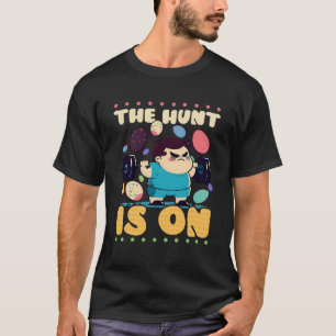 Die Jagd ist zu Ostern auf Bodybuilding T-Shirt