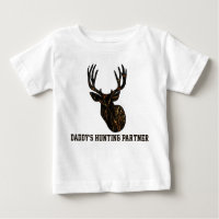 Die Jagd-Partner-Baby-Shirt des Tarnungs-Vatis