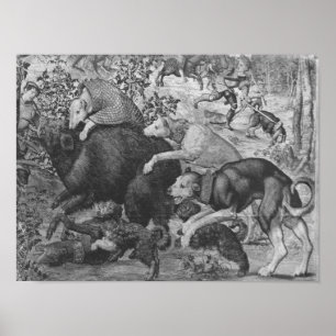 Die Jagden von Maximilian, Steinbock Poster