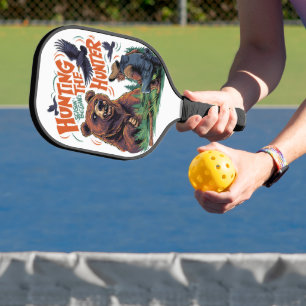 Die Jäger der bescheidenen Begegnung Jagdlustige Pickleball Schläger
