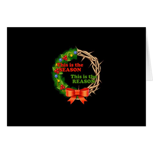 Die Jahreszeit Der Grund Laurel tötete Jesus Chris (Vorderseite (Horizontal))