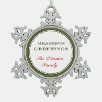 Die Jahreszeit Gruß Weihnachten formelle Familie S
