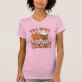 Die Jahreszeit | Kürbisgewürz | Groovy Retro T-Shirt