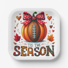 Die Jahreszeit Pappteller