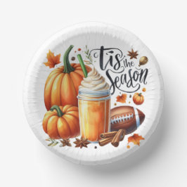 Die Jahreszeit Pappteller