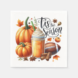 Die Jahreszeit Serviette