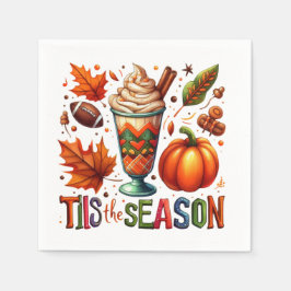 Die Jahreszeit Serviette